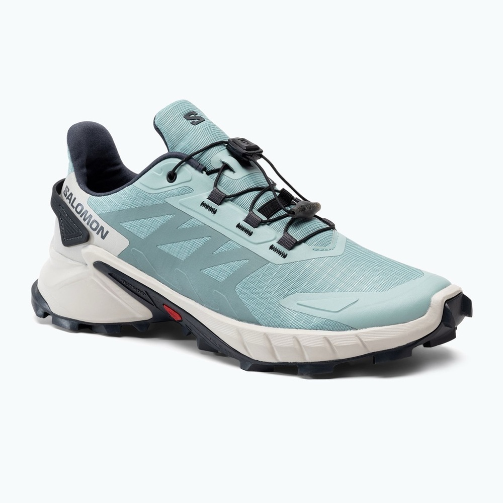 Salomon Athletic Shoes in Light Blue and Black